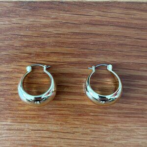 Gorjana teardrop hoops